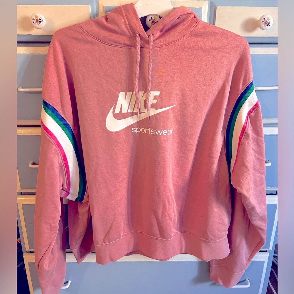NWT Pink Nike Hoodie Sweatshirt